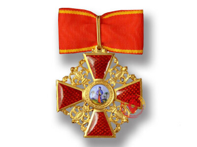 Знак ордена Святой Анны 1 степени (копия)