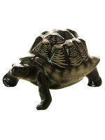 Скульптура Черепаха темный панцирь Императорский фарфоровый завод